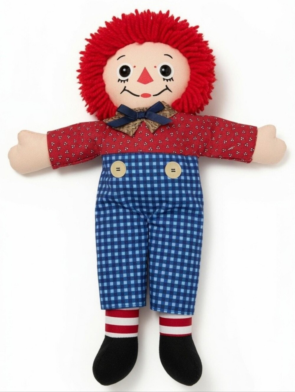Vintage Hasbro Raggedy Andy Doll Commemorative‎ Edition 1996 Stuffed Doll Toy